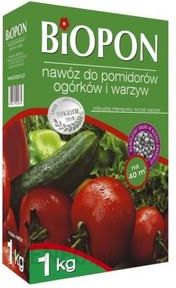 Biopon nawóz do pomidorów ogórków i warzyw 1kg