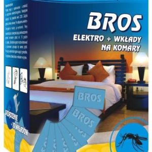 Bros Elektro, Urządzenie Na Komary 1Szt.+ Wkłady 10Szt.