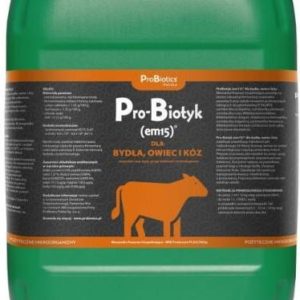 Probiotics Pro-Biotyk Em15 Dla Bydła Owiec I Kóz 10L Wzmacnia System Immunologiczny