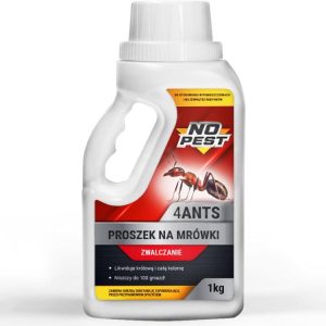 Proszek Na Mrówki No Pest 4 Ants Granulat 1 Kg. Środek Na Mrówki W Domu, Ogrodzie.
