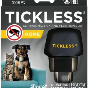 Tickless Home odstraszacz na kleszcze oraz pchły Czarny
